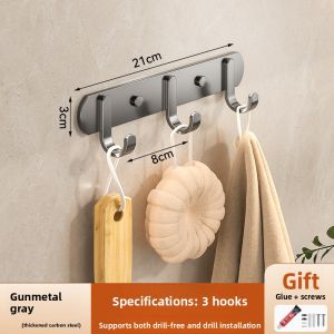 WEIMEIYUAN | No-Drill Strong Adhesive Heavy-Duty Hook Hanger