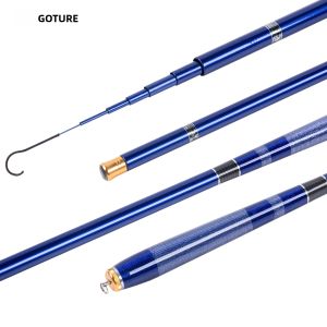 Cần Câu Cá Cầm Tay Goture Mini Bằng Sợi Carbon Cần Câu Telescop Siêu Nhẹ 1.5m-3.6m Dành Cho Câu Cá Chép Nước Ngọt