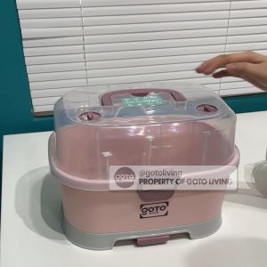 Goto Mimo Rak Pengering Botol Gelas Bayi Anak Drying Rack Multifungsi