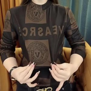 Áo Thun Nam Cổ Tròn Tay Dài Kẻ Caro Thời Trang Thường Ngày Mùa Xuân Thu Thời Trang Nam Thanh Lịch Chất Lượng Cao Cấp