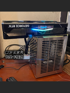 Ultra-Thin Ultra-Compact Portable KL Cologne Computer Case with Super Heat Dissipation Suitable for Any Graphics Card