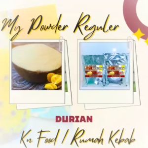 BUBUK POWDER MINUMAN RASA DURIAN REGULER - 1 KG