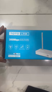 Router Wi-Fi TOTOLINK N300RT Chuẩn N 300Mbps - Hàng Chính Hãng