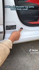 BB7 - Bumper Pelindung Pintu Mobil Karet Silikon Bantalan Peredam Suara Pintu Mobil Kedap Pintu Mobil