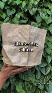 Paket Isi 5 Pcs Planter Bag 6 Liter ukuran 20x20 Pot Tanaman