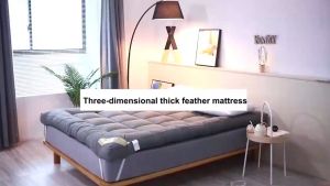 LOLLOท็อปเปอร์ topper ท็อปเปอร์ผลิตจากโรงงานโดยตรง (3F 5F 6F) ขนห่านเทียม งานไทย หนา2นิ้ว มียางรัดหมุม ถูกที่สุด COD