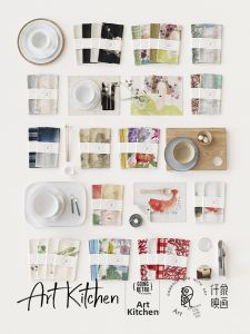 IMAGE1000 | Artist Collaboration Heat-Resistant Placemat Cotton and Linen