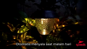 SPEEDS Lampu Taman Panel Tenaga Surya Matahari Lampu Tancap Lamp Garden Lampu Hias Outdoor 202-0532