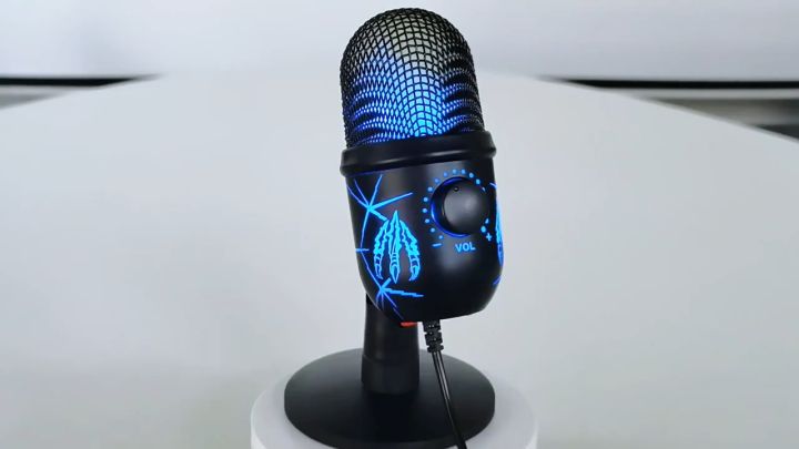 [🇵🇭 Stock&COD] RGB Mic USB Microphone Condenser With Noise Reduction ...