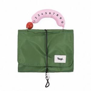 Detachable Nylon Makeup Bag Tagi Haroud Egg Roll Storage Portable Travel Foldable Large Capacity Waterproof Polyester Inner Material