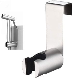 1PC Sprayer Hook Holder Free Nail Stainless Steel Toilet Bathroom Attachment Wall Shower Head Holder