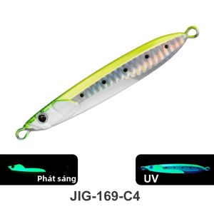 Mồi Câu Kim Loại Phát Sáng TEASER 40g-150g Chìm Chậm Câu Xa Câu Bờ Mồi Giả Chì Sinh Học Dành Cho Câu Biển