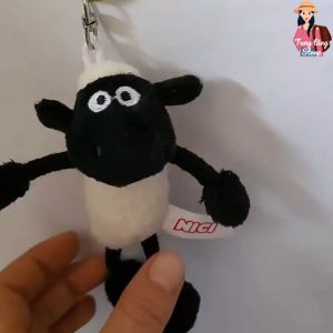 Móc khóa thú bông móc khóa cừu ngộ nghĩnh dễ thương mềm mại dùng treo balo túi xách treo móc khóa PKTTS01