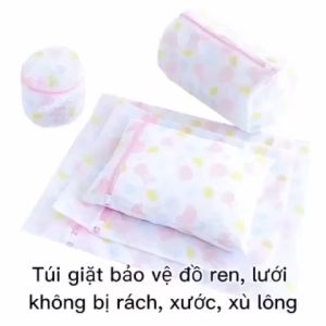 Combo ̉5 Túi lưới giặt đồ cho máy giặt