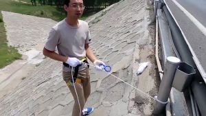 Dây Thoát Hiểm Chống Cháy 20m/30m/50m – Dây Cứu Hộ 8mm Chịu Lực 300kg Móc Thép Siêu Bền