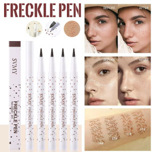 Suomi 4 Colors Natural Freckle Pen Waterproof Face Dot Spot Pen Makeup Makeup Tool