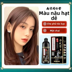 QIAOCHONG | Dye Tóc Thiên Nhiên Cho Nam Và Nữ Che Phủ Tóc Xám
