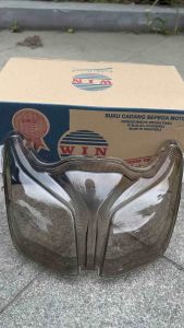 Mika Lampu Depan Jupiter Z1 Hitam Smoke Merek WIN