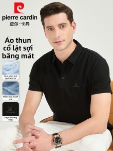 Pierre Cardin | Áo polo nam ngắn tay lụa băng thoáng khí
