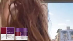 Purple Hair Mask Deep Nourishing Repair Damaged Hair Treatment Smooth Frizzy Dry Hair Increase Shine Gloss Lightweight 100g