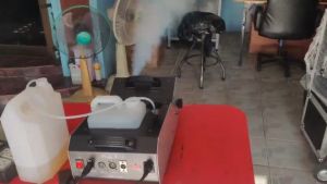 เครื่องทำควัน ปรับทิศทาง 1500 w   Fog machine vertical adjustable 180 degree   smoke machine