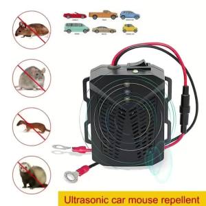 1 CÁI Máy Đuổi Chuột Siêu Âm Cho Động Cơ Xe Hơi - Kiểm Soát Dịch Hại Bằng Công Nghệ Sóng Siêu Âm