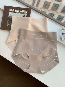 Shaping High Waist Tummy-Control Buttocks Lifting Underwear Antibacterial