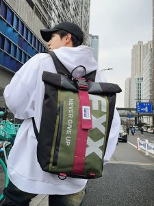 Túi Đeo Vai Đôi Thời Trang Ngoài Trời Street Style Dành Cho Nam Sinh Viên Túi Đeo Vai Thể Thao Dung Tích Lớn Túi Đeo Vai Chống Thấm Nước