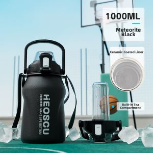 Insulated Large Capacity Water Bottle 2L
