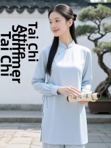 WUYINXIANG | Summer Thin Silk Acetic Gauze Tai Chi Uniform
