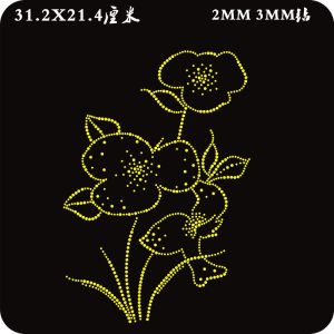 ติดกระดุมเพชร DIY สำหรับเสื้อเชิ้ต เสื้อสเวตเตอร์ ลายดอกบัว รุ่นใหม่ เครื่องประดับแฟชั่น