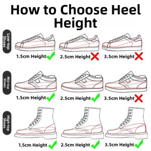 ZUYINBULUO | Anti-odor Invisible Height-increasing Insoles Strong Absorbency Breathable