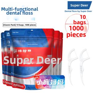 SUPER DEER | Ultra Fine Disposable Toothpicks for Home Use
