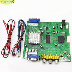 Arcade Game Video Converter Board HD RGB/CGA/EGA/YUV to VGA Adapter for Classic Gaming Console