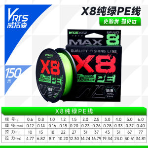 สายตกปลาYGKpe WITOSEN Main Line 8 เส้น น้ำหนักเบา นุ่ม ทนทาน สำหรับการล่อแมงกานีส สายคาร์บอนไฟเบอร์ สายเนื้อ