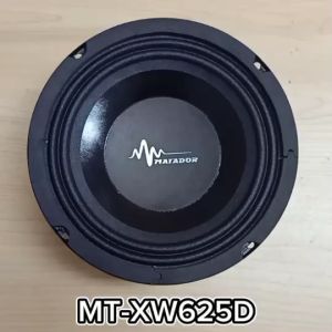 Matadorลำโพงโม6.5นิ้วทึบ แม่เหล็กเต็ม100x20 วอยส์ทน งานประกอบไทยอย่างดี จำนวน2ดอก เครื่องเสียงรถยนต์ มีชุดรวมแหลมให้เลือกได้