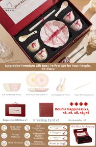 MODERN SWEETHOME | Underglaze Cream Style Dinnerware Set