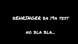 BEHRINGER BA 19A ไมค์กระเดื้องแบบ Condenser ราคาเบา ๆ กับซาวด์ที่เร้าใจ (รับประกันบูเซ่ 1 ปีเต็ม)