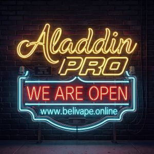 LED Neon Sign Board - " Aladdin Pro " We Are Open Custom Neon Light Sign for Store Lounge Bar and Room Decor (USB Powered)