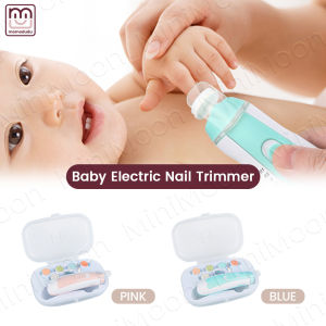 Baby Electric Nail Trimmer 4-Speed with LED Light for Safe Pain-Free Manicures at Home Gentle on Skin