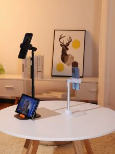 JOPREE X66D Stand Holder Handphone Tablet 2 in 1 Function Carbon Steel Rotate 360 High Angle Lazypod