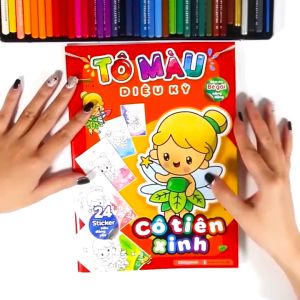 Sách Tô màu diệu kỳ - Nàng tiên cá - Megabook