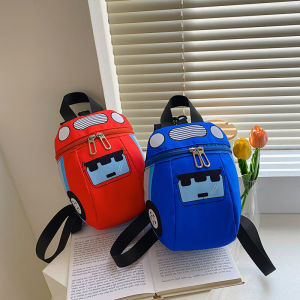 กระเป๋าเป้สะพายหลังเด็กนักเรียนอนุบาลป้องกันการหายไป กระเป๋าเดินทางแบบสะพายไหล่สำหรับเด็กผู้ชายและเด็กผู้หญิง กระเป๋าเป้สะพายหลังแบบอเนกประสงค์