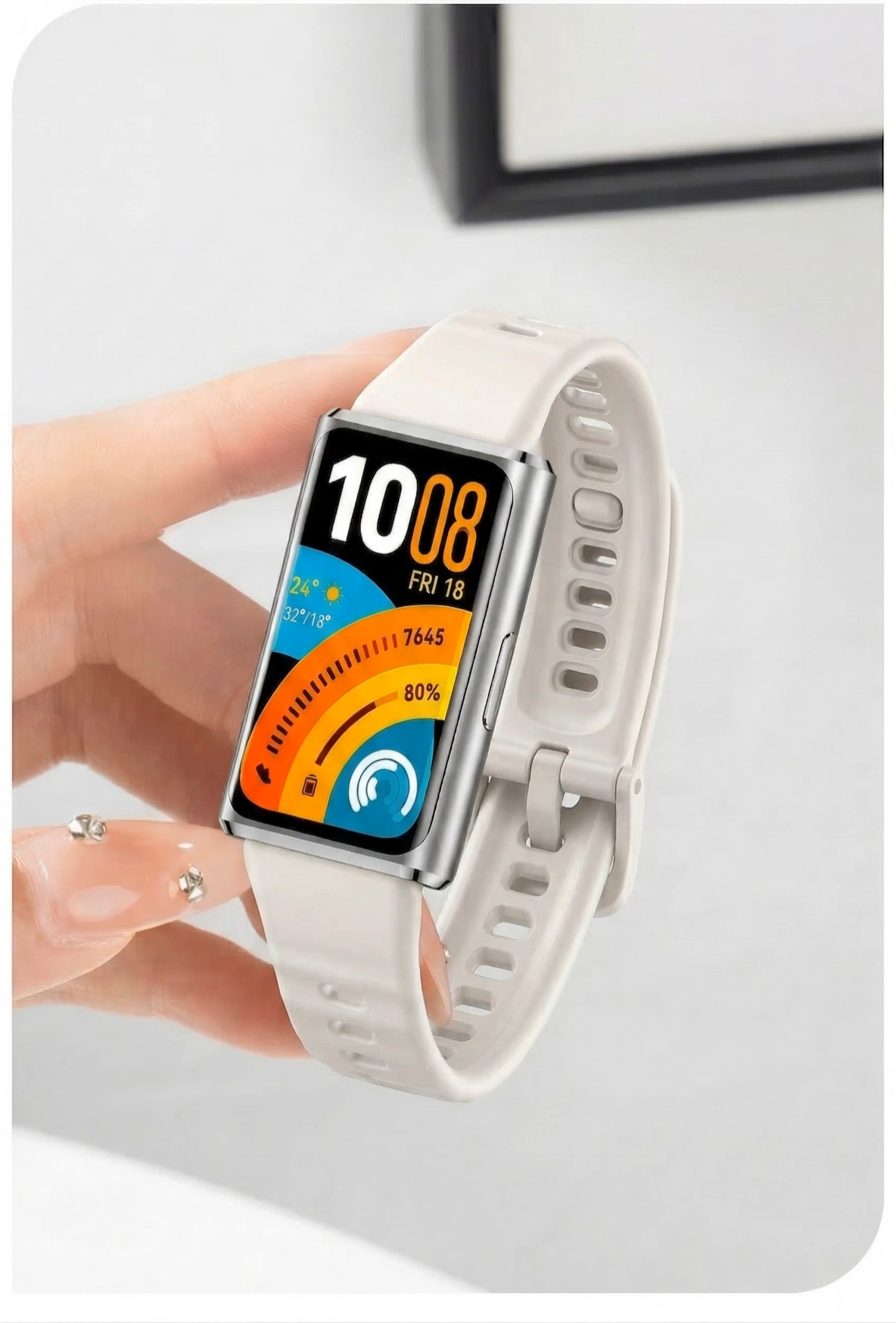 Original Style Silicone Strap Comfortable Breathable Replacement Wristband for Huawei Band 11 / 11 Pro