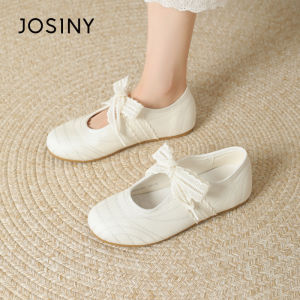 Josiny | Bow Head Band Lace Soft Bottom Women Slippers