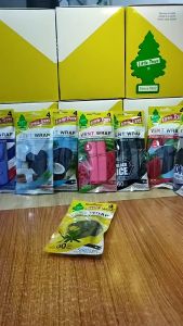 Miếng thơm ốp khe cửa gió xe hơi Little trees - Vent Wrap (gồm 4 kẹp trong 1 túi) - CHÍNH HÃNG USA