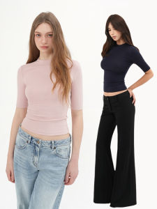 Elegant Slim Short Sleeve T-shirt