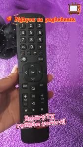 TV Remote Control EN2A27 EN2H27 HIS-963 RC3394408 / 01 ER Replacement for Hisense Devant LED Smart TV No Setup IR Wireless Long Range for Home Theater Living Room Bedroom Television