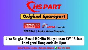 Pully Pulley Pulli Belakang Beat Fi Scoopy Spacy Vario 110 Fi Stater Kasar Original Federal Aspira