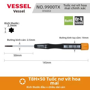 Vessel | Tuốc Nơ Vít Sao Chính Xác Nhập Khẩu Nhật
